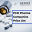 PCD Pharma Companies Price List Aenor Pharmaceuticals