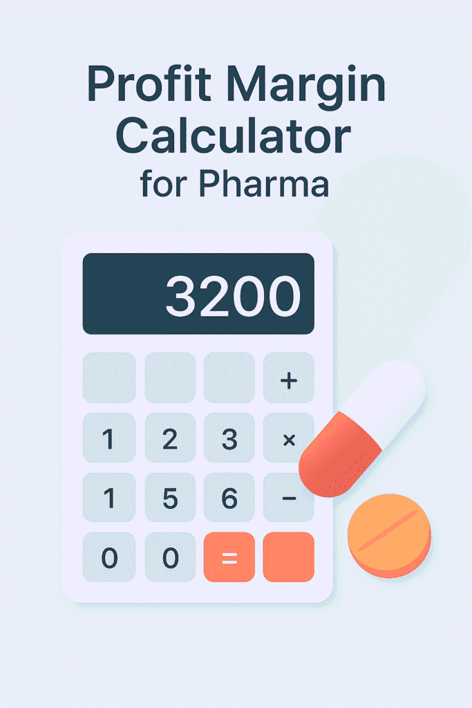 Profit Margin Calculator for Pharma