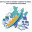 How to Start a Pharma Company in India with Minimum Investment